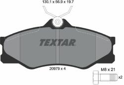 TEXTAR set placute frana, frana disc TEXTAR 2097904 (2097904)