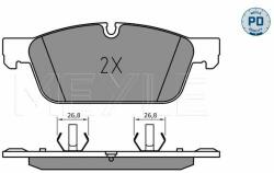 MEYLE set placute frana, frana disc MEYLE -PD: Advanced performance and design. 025 255 3119/PD (025 255 3119/PD)