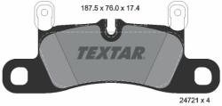 TEXTAR set placute frana, frana disc TEXTAR 2472102 (2472102)