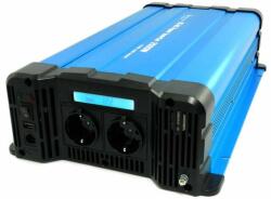 solartronics Инвертор fs2500d 12v 2500 вата Пълна синусоида - синя серия (fs2500d-12v)