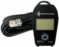 solartronics Дистанционно управление с кабел и дисплей за синя серия fs-dr (crd80)