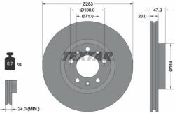 TEXTAR Disc frana TEXTAR PRO 92267903 (92267903)