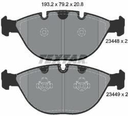 TEXTAR set placute frana, frana disc TEXTAR Q+ 2344801 (2344801)