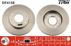 TRW Disc frana TRW DF4158 - automobilus