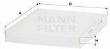 Mann-filter Filtru, aer habitaclu MANN-FILTER CU 3059 (CU 3059)