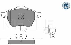 MEYLE set placute frana, frana disc MEYLE -PD: Advanced performance and design. 025 218 4919/PD (025 218 4919/PD)