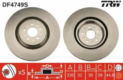 TRW Disc frana TRW SINGLE DF4749S (DF4749S)
