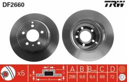 TRW Disc frana TRW DF2660 (DF2660) - automobilus