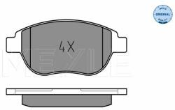 MEYLE set placute frana, frana disc MEYLE -ORIGINAL: True to OE. 025 236 0019 (025 236 0019)