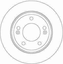 TRW Disc frana TRW DF6937 (DF6937) - automobilus