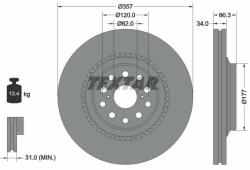 TEXTAR Disc frana TEXTAR PRO 92224303 (92224303)