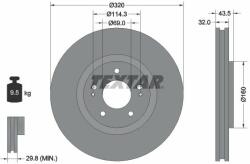 TEXTAR Disc frana TEXTAR PRO 92169903 (92169903)