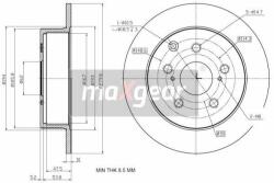 MAXGEAR Disc frana MAXGEAR 19-2353 (19-2353)