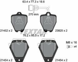 TEXTAR set placute frana, frana disc TEXTAR 2145201 (2145201)
