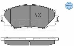 MEYLE set placute frana, frana disc MEYLE -ORIGINAL: True to OE. 025 243 3717 (025 243 3717)