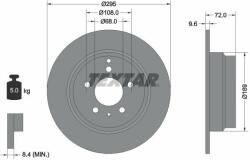 TEXTAR Disc frana TEXTAR 92066803 - automobilus