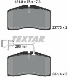 TEXTAR set placute frana, frana disc TEXTAR Q+ 2377301 (2377301)