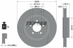 TEXTAR Disc frana TEXTAR PRO+ 92151605 (92151605)