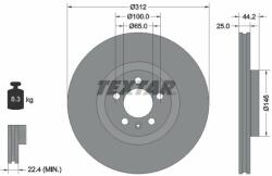 TEXTAR Disc frana TEXTAR PRO+ 92306405 (92306405)