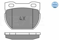 MEYLE set placute frana, frana disc MEYLE -ORIGINAL: True to OE. 025 234 7118 (025 234 7118)