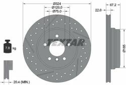 TEXTAR Disc frana TEXTAR PRO 92231203 (92231203)