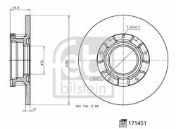 Febi Bilstein filtru combustibil FEBI BILSTEIN 171468 (171468) - automobilus