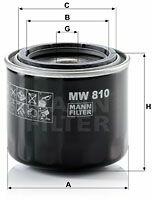 Mann-filter Filtru ulei MANN-FILTER MW 810 - automobilus