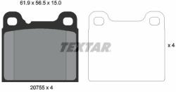 TEXTAR set placute frana, frana disc TEXTAR 2075506 (2075506)