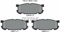 TEXTAR set placute frana, frana disc TEXTAR 2387601 (2387601)