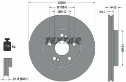 TEXTAR Disc frana TEXTAR PRO 92113803 (92113803)