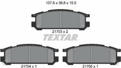 TEXTAR set placute frana, frana disc TEXTAR 2170301 (2170301)