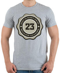 printfashion 23 - Férfi póló - Sport szürke (7233485)