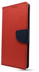 Fancy Husă Fancy Book pentru iPhone 12/12 Pro (6.1) - roșu-albastru
