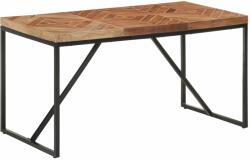 vidaXL Masă de bucătărie, 140x70x76 cm, lemn masiv acacia/mango (323548)