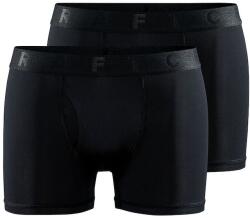Craft Férfi boxer nadrág Craft CORE DRY BOXER 3-INCH 2-PACK fekete 1910438-999000 - S