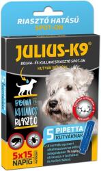  Julius-K9 kullancs- és bolhariasztó spot-on kutyáknak (5 pipetta)