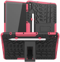 STAND Husa Extra rezistenta cu suport stilou Huawei MatePad 10.4 roz