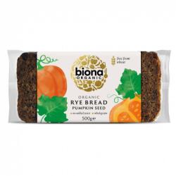 Biona Bio Rozskenyér tökmaggal 500 g - netbio