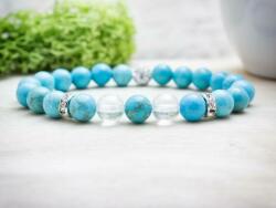 R. M. ékszer Szónoklás vegyes ásvány karkötő (14084-PA-18)