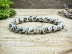 R. M. ékszer Akarat dalmata jáspis ásvány karkötő (14814RM18)