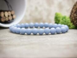 R. M. ékszer Angelit ásvány köves karkötő (7963-RM-17)