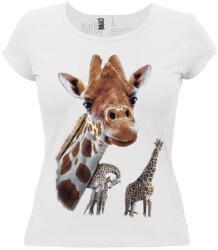  Zsiráf - Női Pamut Póló -L