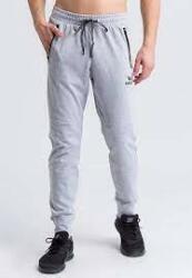  essential sweatpants - szürke férfi pamut nadrág - M