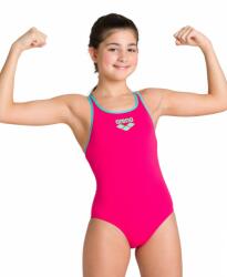 arena Biglogo junior leány úszódressz - pink/menta - 164