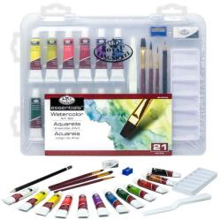 Akvarell festék készlet Essentials kofferban / 21 részes