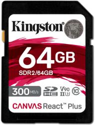 Kingston Canvas React SDXC 64GB UHS-II (KIN-SDR2-64GB)