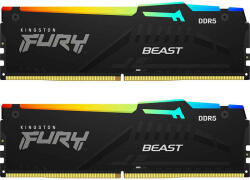 Kingston FURY Beast RGB 16GB (2x8GB) DDR5 5600MHz KF556C40BBAK2-16