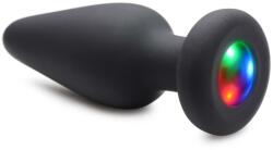 Booty Sparks Silicone Light Up Anal Plug - Medium