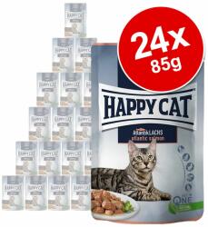 Happy Cat 24x85g Happy Cat Adult marha szószban nedves macskatáp