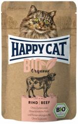 Happy Cat 6x85g Happy Cat Bio Pouch bio csirke & bio kacsa nedves macskaeledel